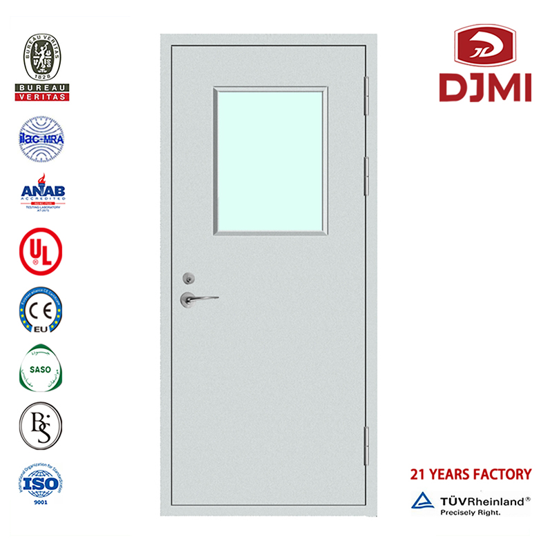 Levný materiál 2 Hours Rating Fire Rated Steel Fire-proof Door Grade Liii Vlastní vstupní dveře Rated Fire Resistant Seal Steel Fire-proof Door Li Nové nastavení Ul Fm Certified 2 Hours Resistant Doors Nepal Steel Fire Door