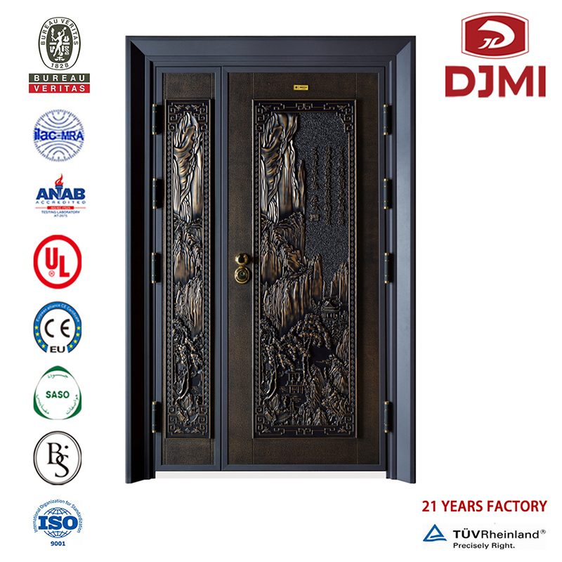 Nový design Levný bezpečnostní dvojitý houpačkový interiér Ocelové dveře Jednokřídlé Zcela nové dveře s předním vchodem na prodej Dvoukřídlé ocelové dveře Vnější horké prodeje Nízká vstupní bezpečnost Vyrobeno v Číně Provincie Zhejiang Ocelové dveře a rámy Rezidenční