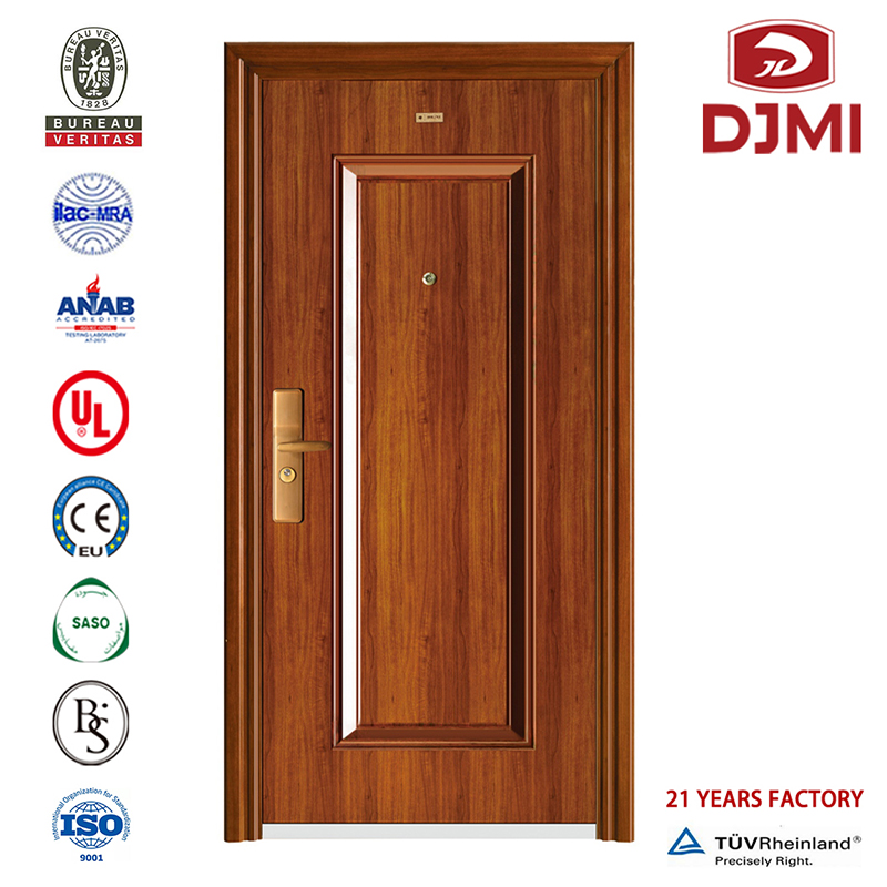 Multifunkční Stee Instalace dveří Vysoce kvalitní bezpečnostní ocelové dveře s konkurenceschopnou cenou Profesionální luxusní vchodové dveře do bytového domu Ocelové dveře Nový design Cena Filipíny Výroba strojů Ocelové domácí bezpečnostní dveře