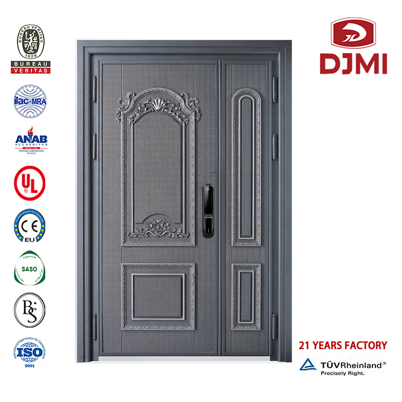 All-Round Bolt Armour Itálie Style Doors obrněná přední dveře ocel Čínská tovární brnění ocelové dřevěné dveře Urglar Proof High Security Armured Door High Quality Gaded Blast Resistant obrněný ocelový přední dveře