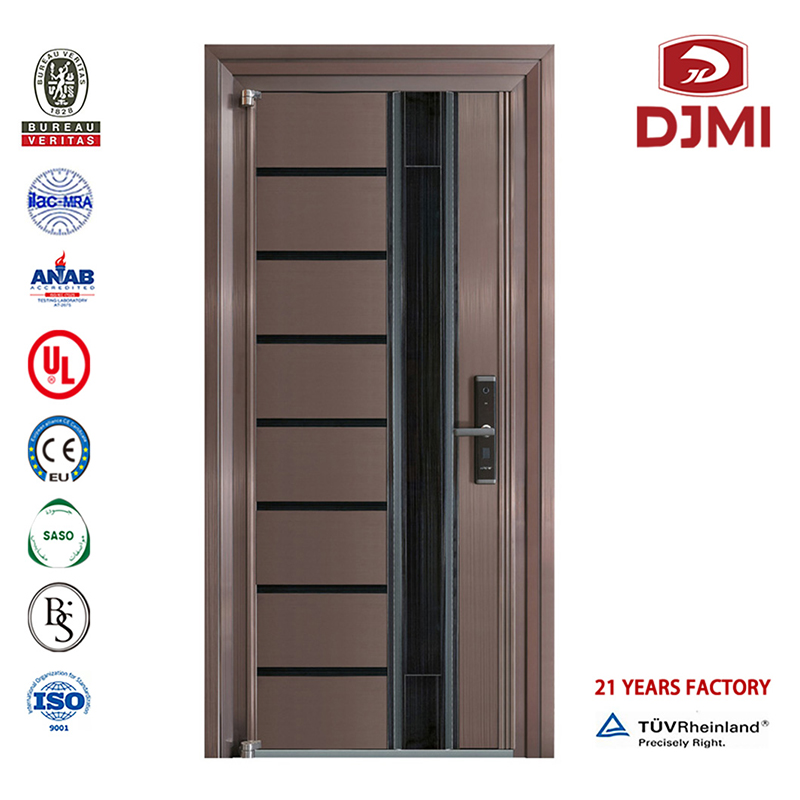 Nová nastavení Wood Isreal Turkish Quality Bullet Exterior Aluminum Steel Mian Urgaker Proof High Security Armured Door Chinese Factory Luxury Design Entrance Ital Steel Doors High Security European Style Armured Door