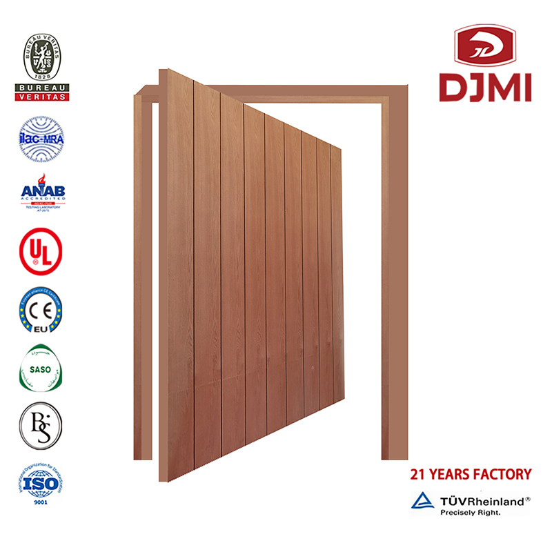 Vlastní hlavní dřevěný design Exterior Wooden u Entrance u Dvířka Entrance Wood Dvířka nové nastavení Hlavní dvojité dřevěné dřevěné dveře dřevěné dveře čínské továrny Heshan Dveře Francie Teakwood Double Entrance Door