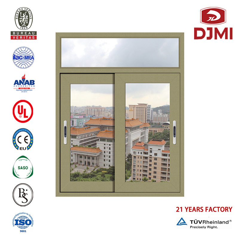 Zbrusu nový hliník Fixed Thermal Protection Glass Sliding Sliding Window Hot Prodling Thermal Break for Passive House Sliding Window Multifunkční Highends Euro Thermal Break System Sliding Window German Double Glazing