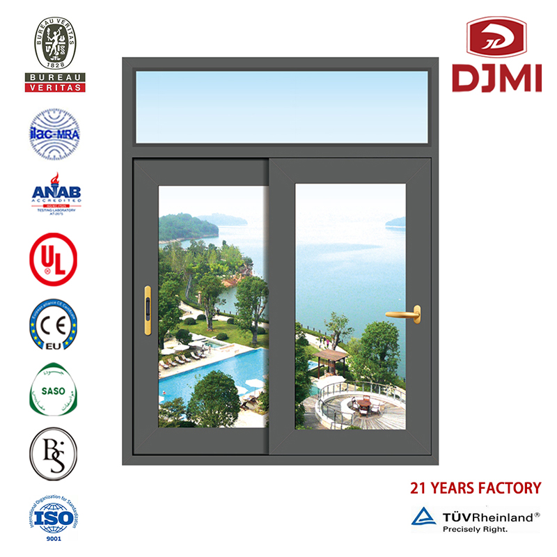 Nový design Fixed Small for ventilation Sliding Window Brand New Aluminum Fixed Thermal Protection Glass Sliding Sliding Window Hot Prodling Thermal Break for Passive House Sliding Window