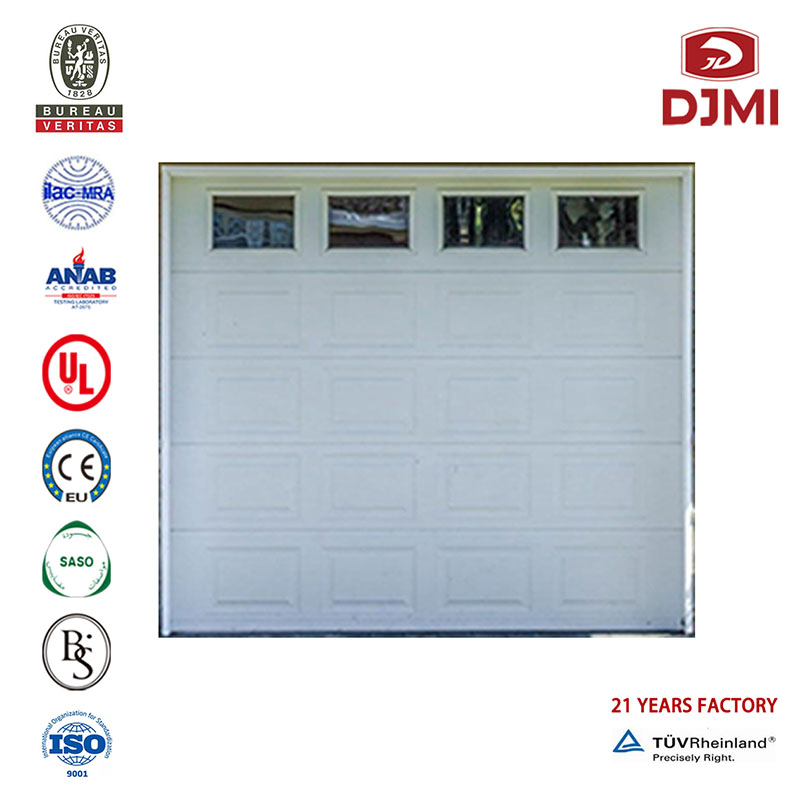 Nový design Double Lay Slat Roll Shutter Overlead Garage Door Brand New Factory Výrobce Stacking Doors Garage Garage Door Remote Control Hot Saleling Green Color Výrobce French Doors Garage Door