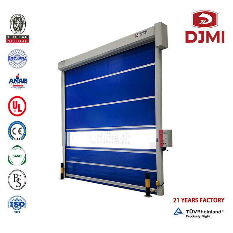 Nový design Práškové povlaky Automatické Door Roller Garage Doors Brand Electric Roller Shutter Použité komerční vnější sklo Nové Garážové dveře Hot Traving Wood Grain Rolling Door nebo Výroba Custom Garage Doors