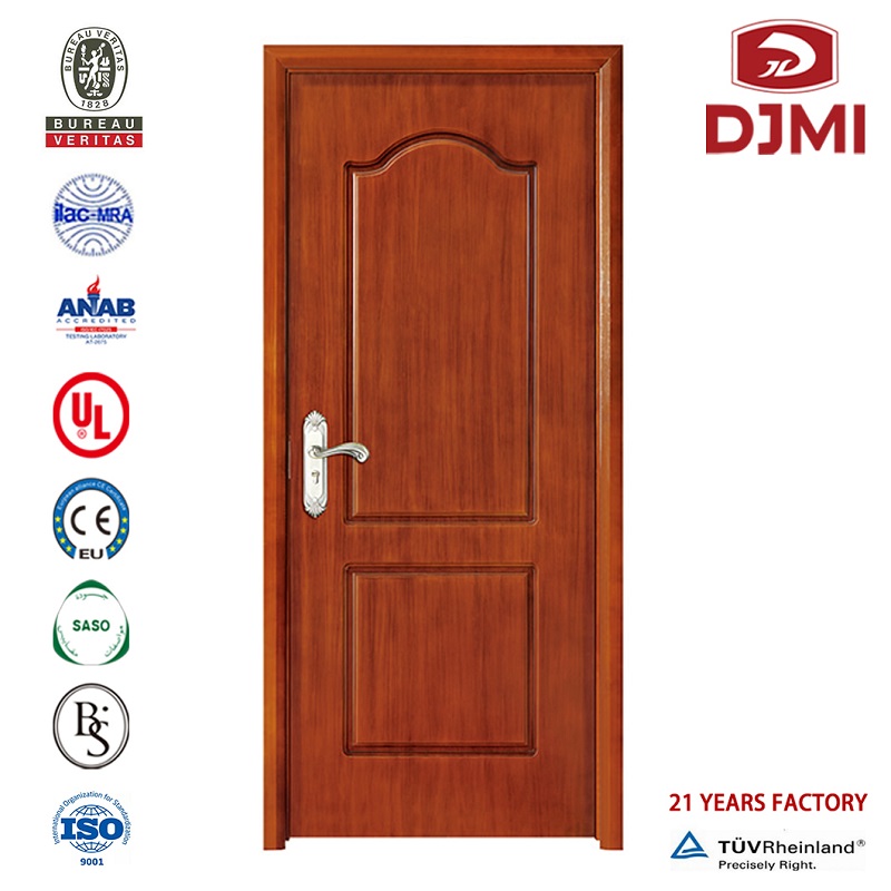 Brand New Wood Vnitřní vnitřní panel Wpc Door Panel Hot Prodej Komfort Room Design Bílý byt Wpc Door Multifunkční vnitřní dveře Wood Profil Dvířka Wpc Wood