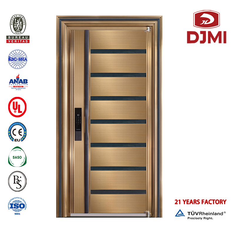 Itálie Doors Isreal Turkish Armured Door High Quality Bullet Proof Exterior Security Aluminum Steel Mian Cheap Security Italská Residenial Safety Turkish Steel Wood Door/Metal Vision Armured Door with Casted Aluminium Panel