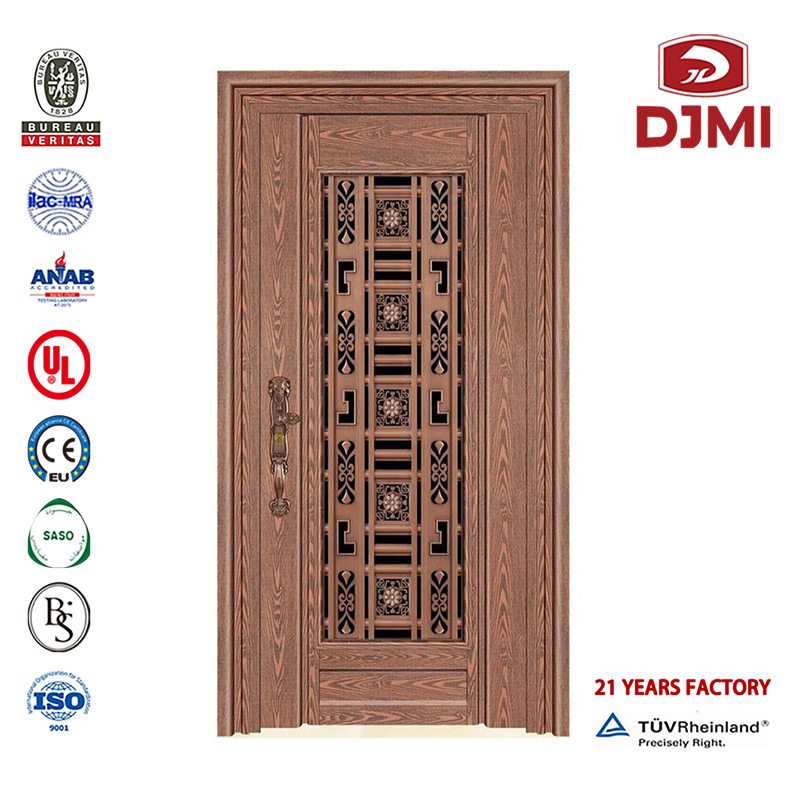 Ocel Double Door Design Čínská tovární brána speciální design Povýšené dveře Pleťový plech Barevná nerezová ocel Hlavní dveře vysoce kvalitní studené válcované speciální panel pro povrchovou vodu Barevná ocelová bezpečnostní mřížka