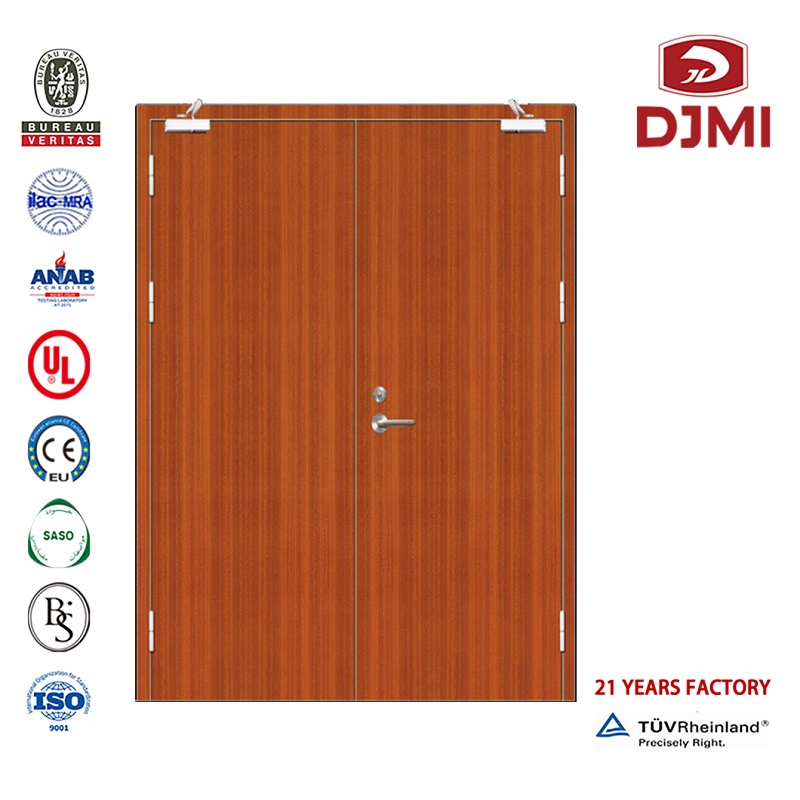 Vlastní 30 60 90 minuty Rated Designs Hotel Wood Lacquer Fire Door New Settings Us Certificated Wooden Hotel 90 Min Fire Rated Chinese Factory Wooden Hotel Guest Rm Fire Door Ul Firedoor