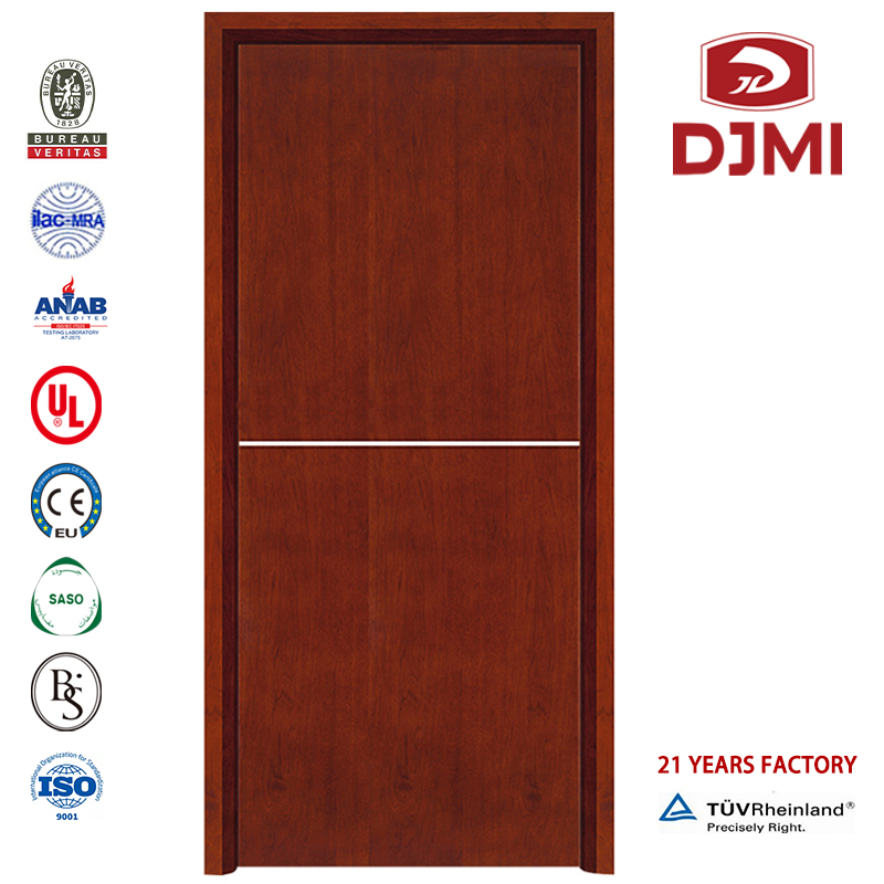 Čínská továrna Flat Safety Design Door for Proof Fire Rated Apartment Doors High Quality Hlavní bezpečnost Wood Fire Door Design Pevné dřevěné dveře dveře dveře dveře nové nastavení Ul Listed Frame and Leaf Resistent Wood Door