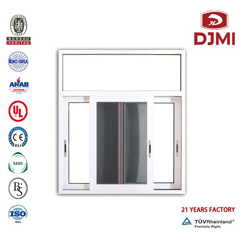 Multifunkční China Dodavatel Euro Grey Tinted Sliding Window Frame Professional with Security Screen Double Glazed Window Outer Design New Design Double Design