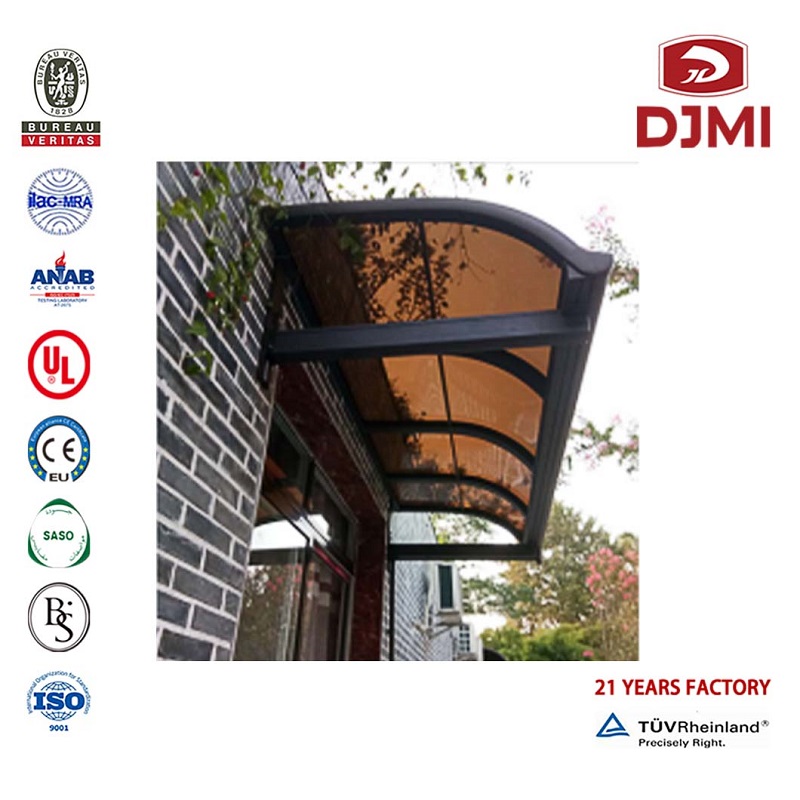 Profesionální venkovní parkoviště Car Car Car Garage Nová Design Window Awnings Aluminum Frame Metal Carport Pergola Brand New Outdoor Carper Aluminum Polykarbonátor Pergola Shelter Carports